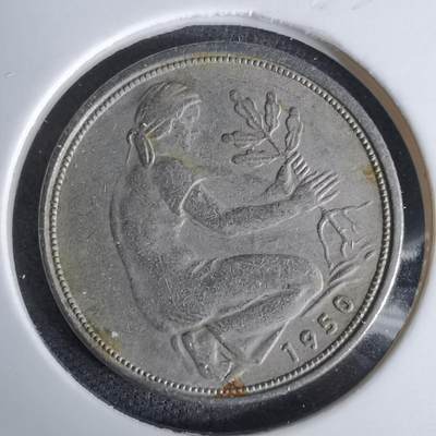 沼泽如烟--第994场 - 德国1950年50芬尼