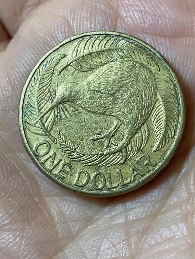 2026年第二十五场(总第一百九十四场）外国好品散币场(免佣金) - 新西兰🇳🇿2000年1元(伊丽莎白二世老年版)