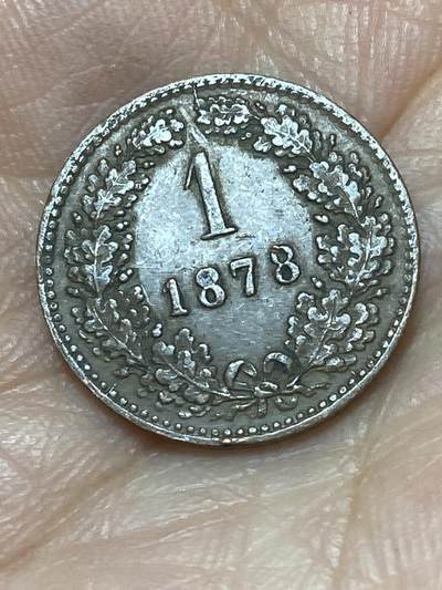 2026年第二十六场(总第一百九十五场）外国好品散币场(免佣金) - 奥地利帝国1878年1克鲁泽(奥匈帝国弗朗茨·约瑟夫一世时期)