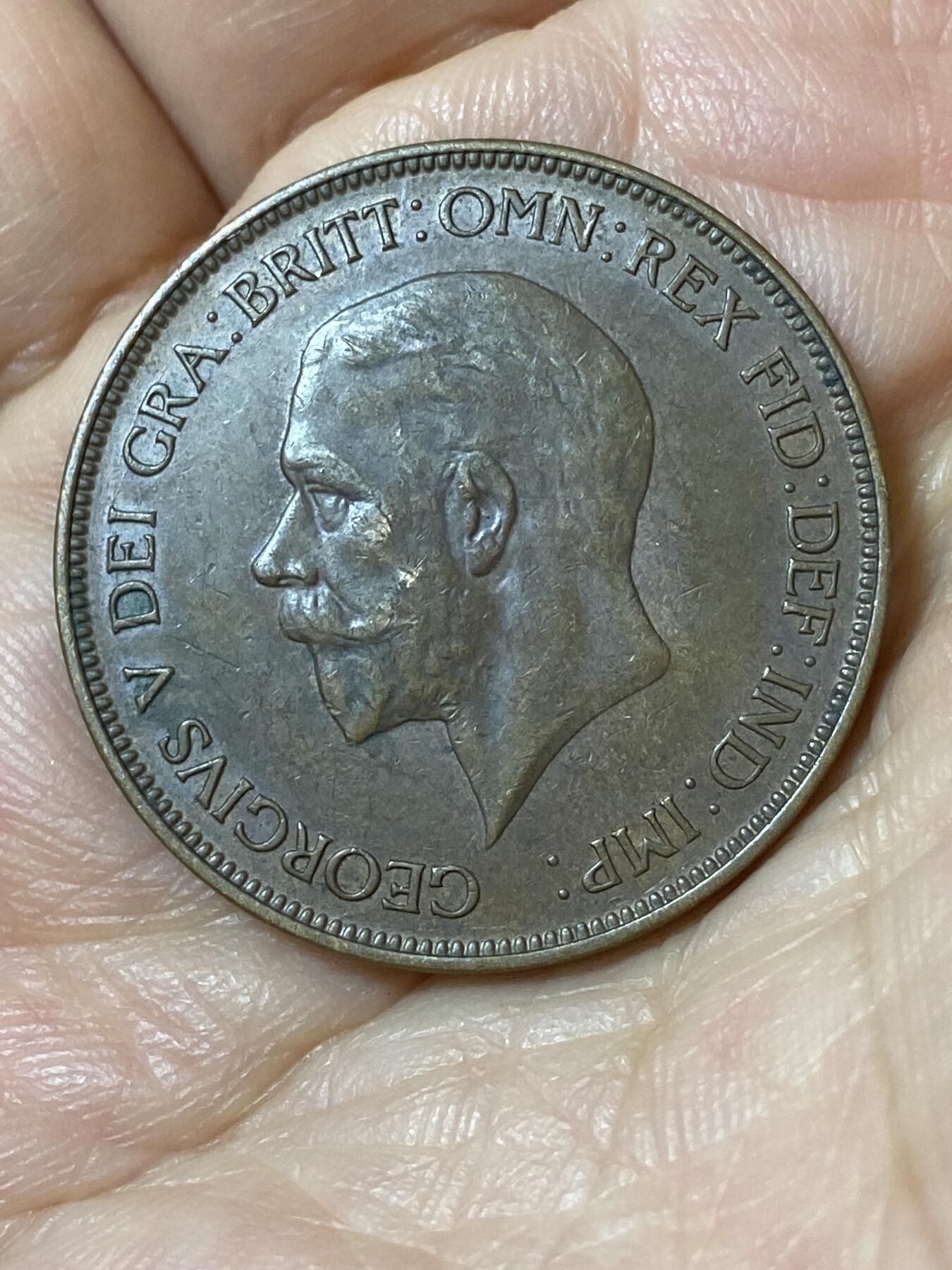 2026年第二十五场(总第一百九十四场）外国好品散币场(免佣金) 好品–英国🇬🇧1934年1便士(乔治五世第三版)