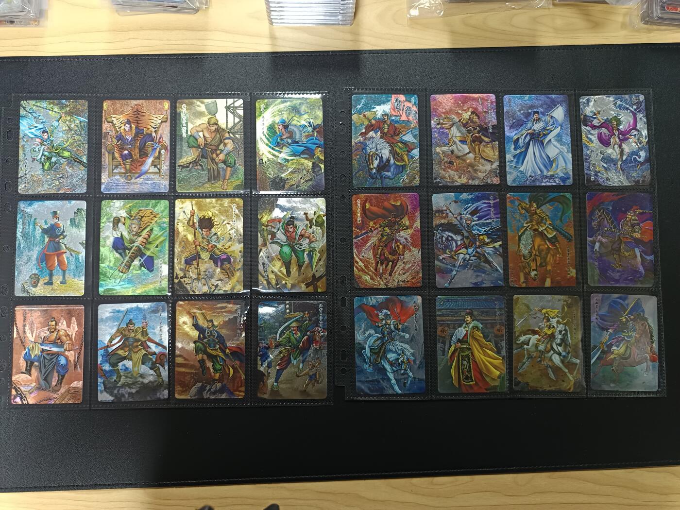 天玑星卡拍第172期《2.23周一截拍》持续收拍收评中 满赠卡需备注 替天行道 水浒英雄传 粗闪116张+彩闪6张