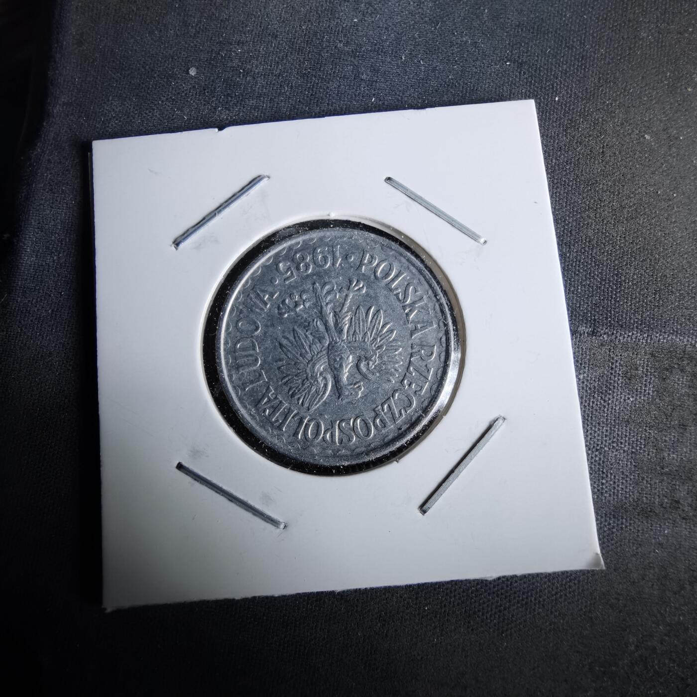 沼泽如烟--第993场 波兰1985年1兹罗提