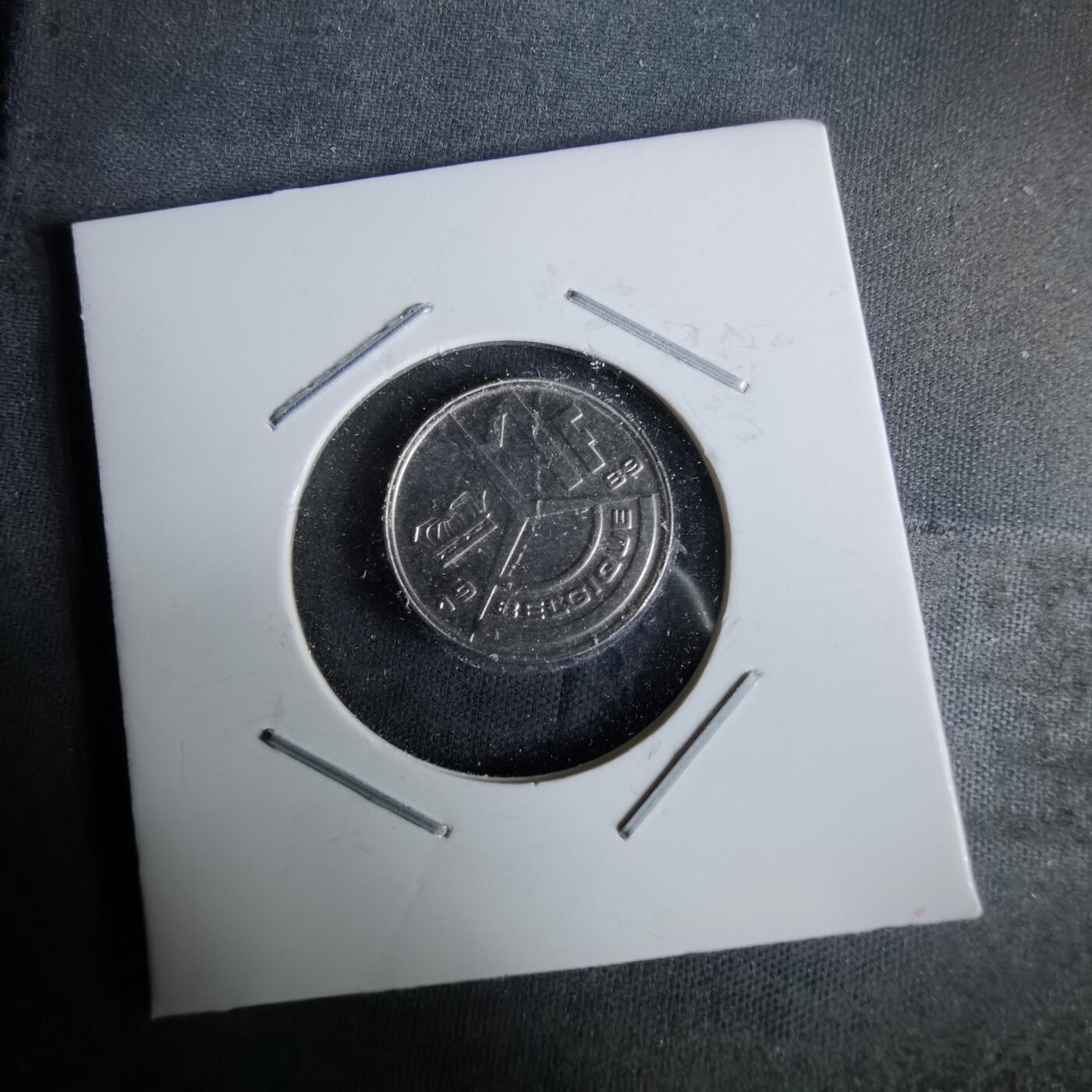 沼泽如烟--第993场 比利时1989年1法郎