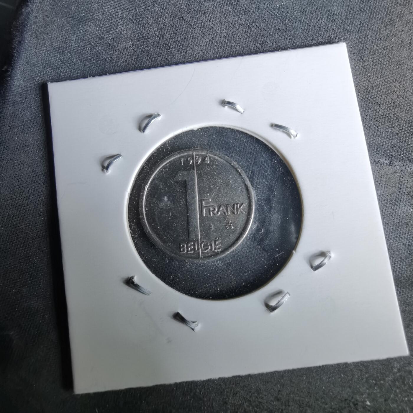 沼泽如烟--第993场 比利时1994年1法郎