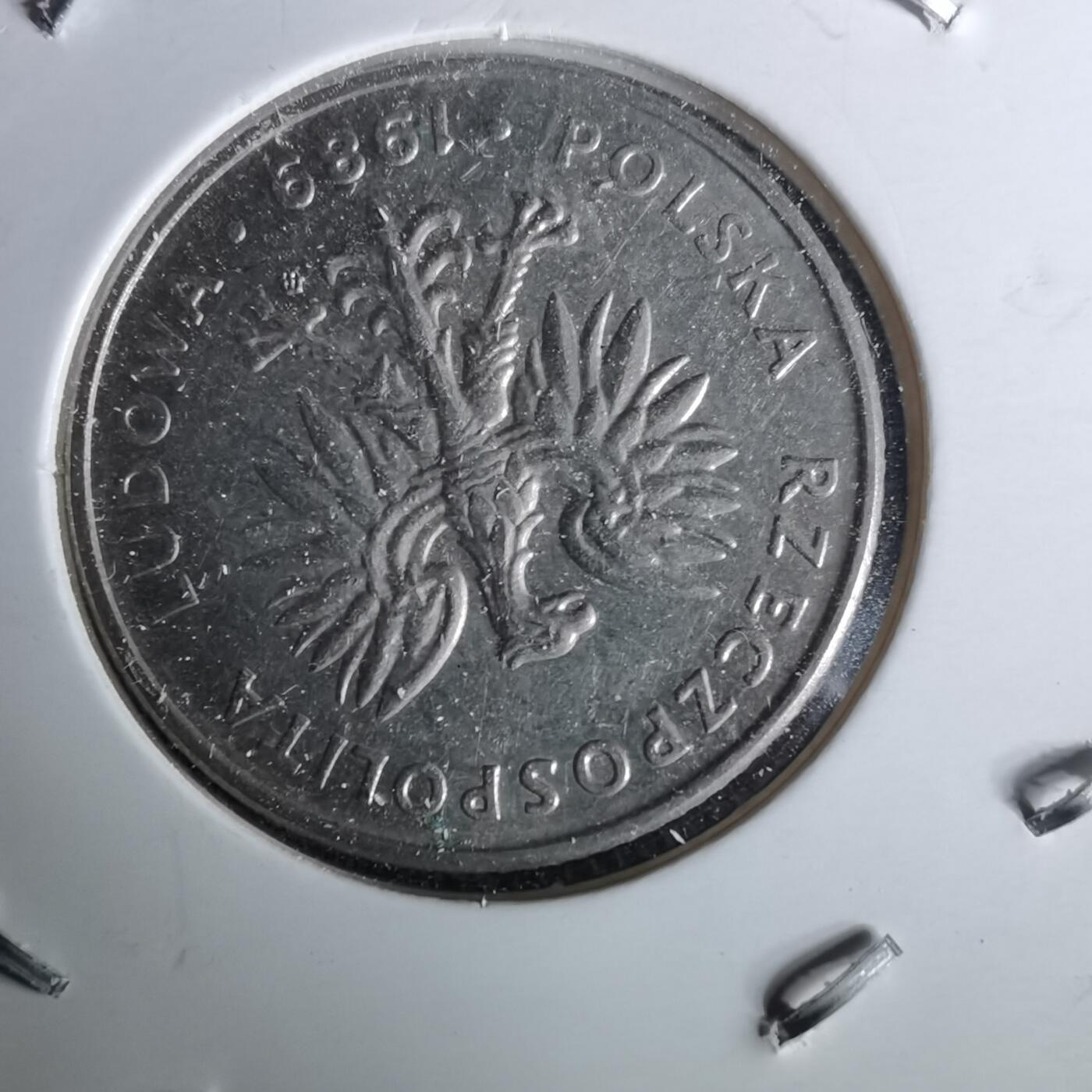 沼泽如烟--第993场 波兰1989年20兹罗提