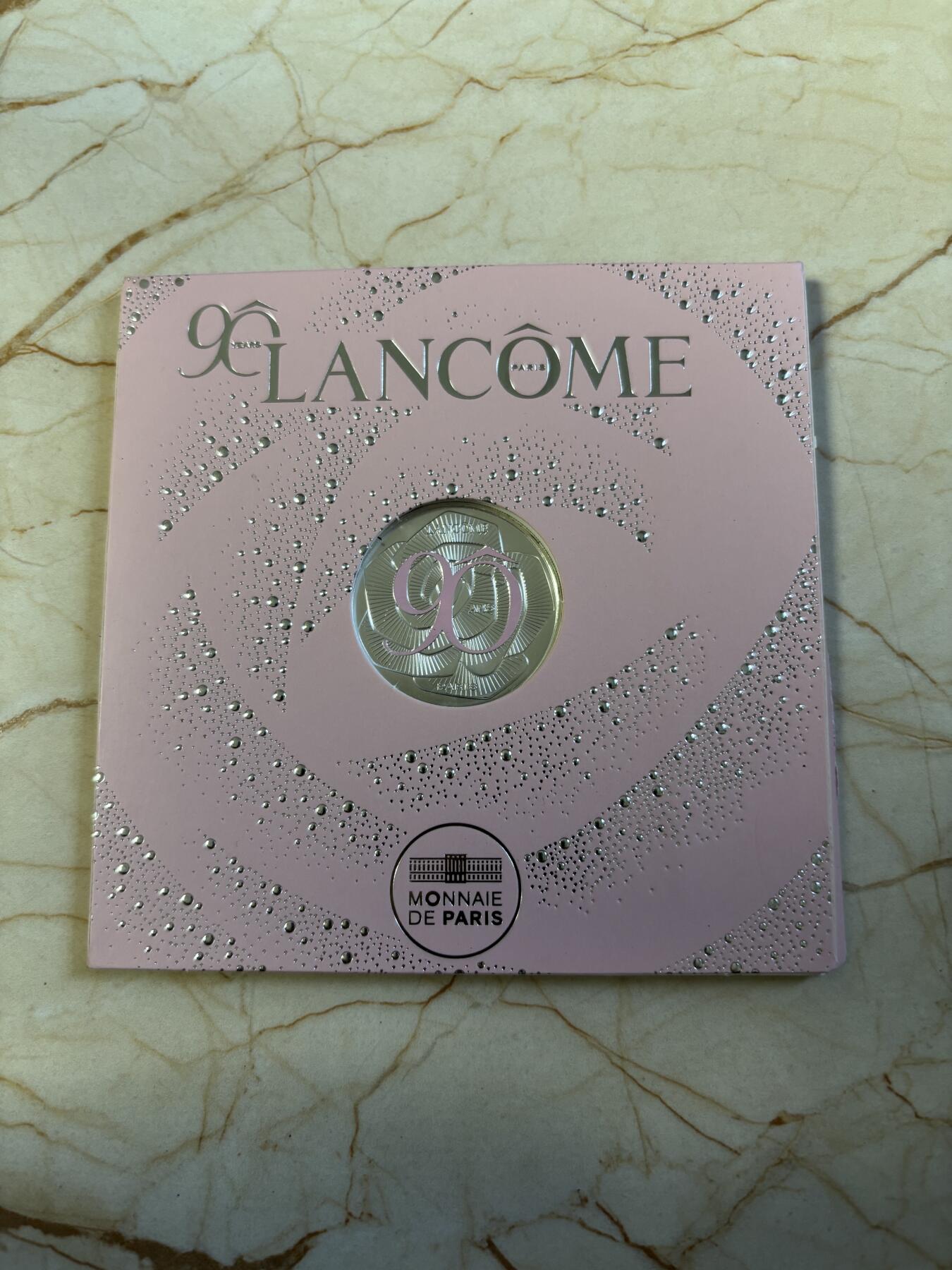 第191期拍卖 卡装法国造币厂2025年法兰西瑰宝系列兰蔻铜镍合金纪念章