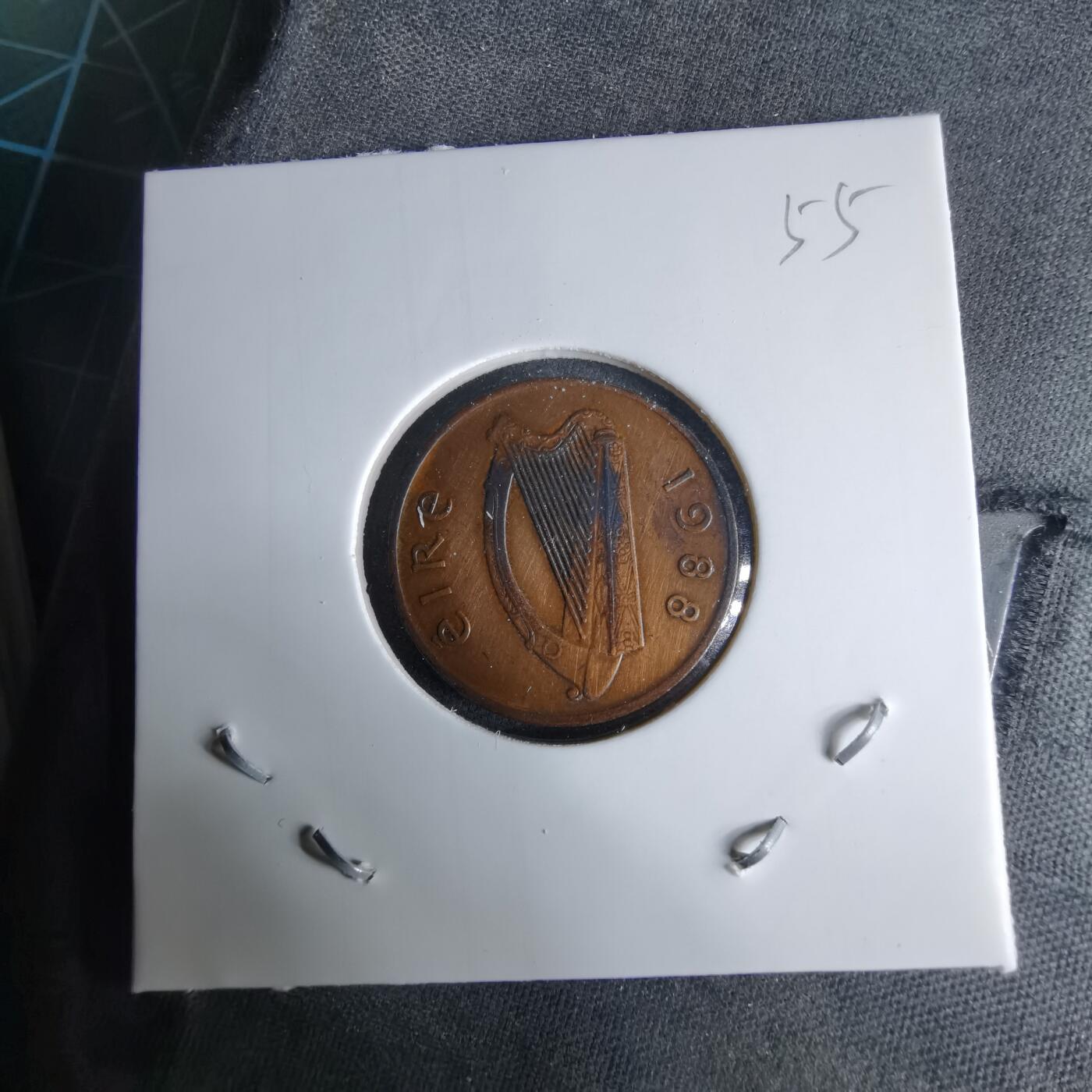 沼泽如烟--第995场 爱尔兰1988年1便士