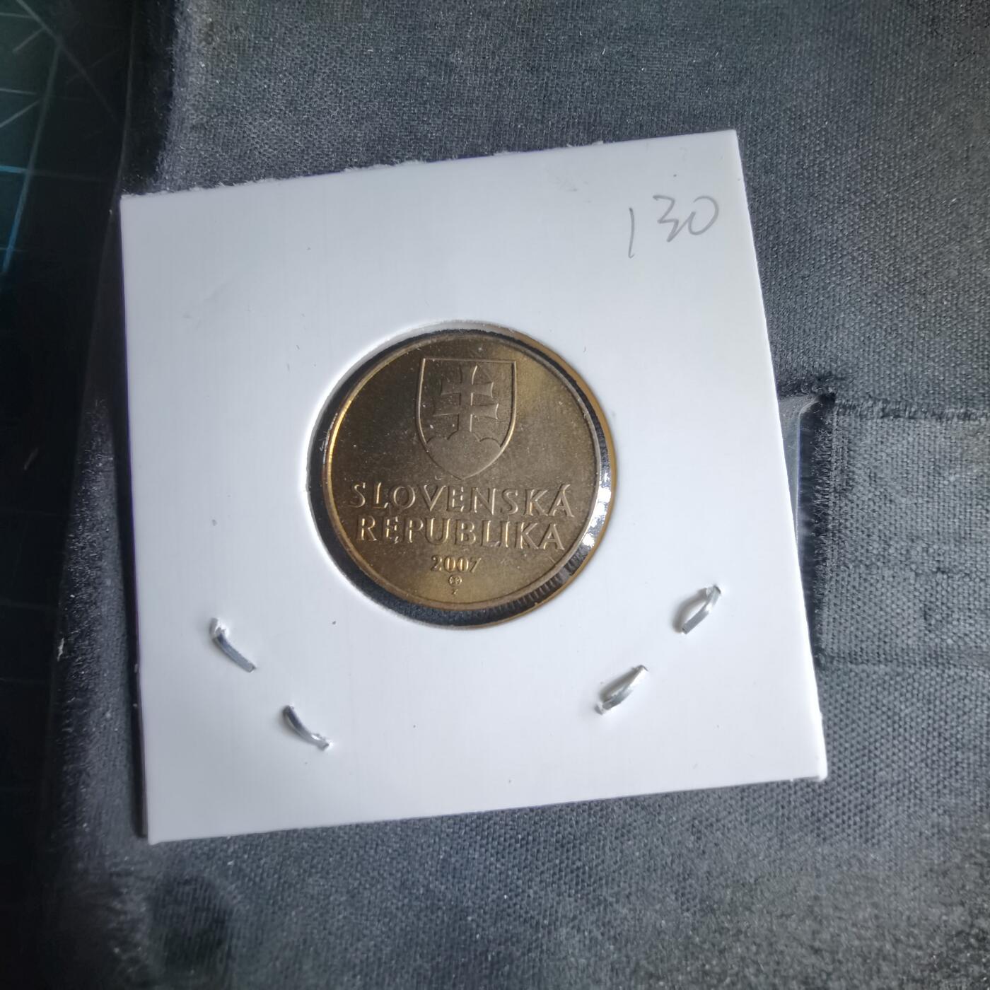 沼泽如烟--第995场 斯洛伐克2007年1克朗