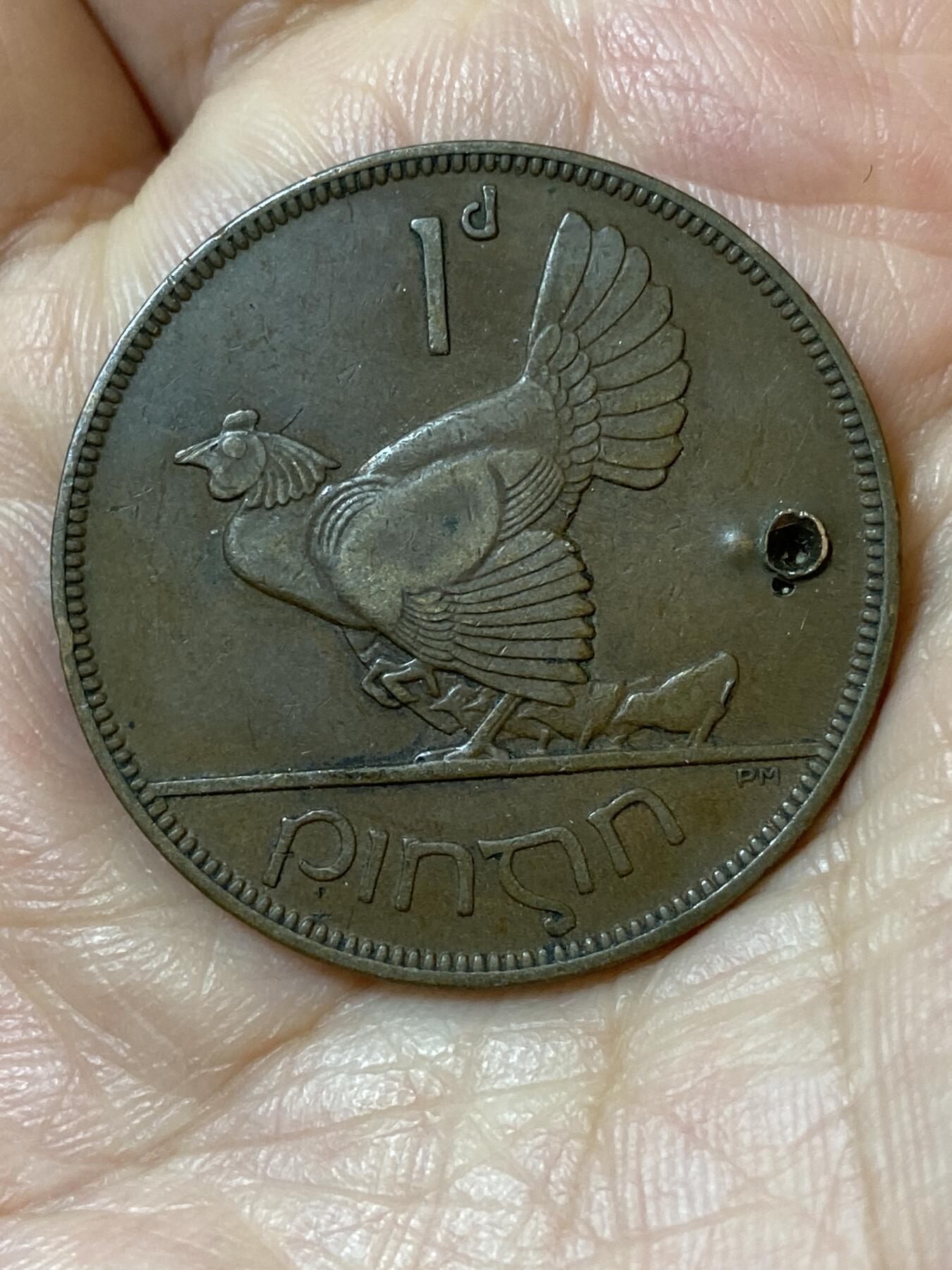 2026年第二十五场(总第一百九十四场）外国好品散币场(免佣金) 爱尔兰1935年1便士(英辖自由邦时期)