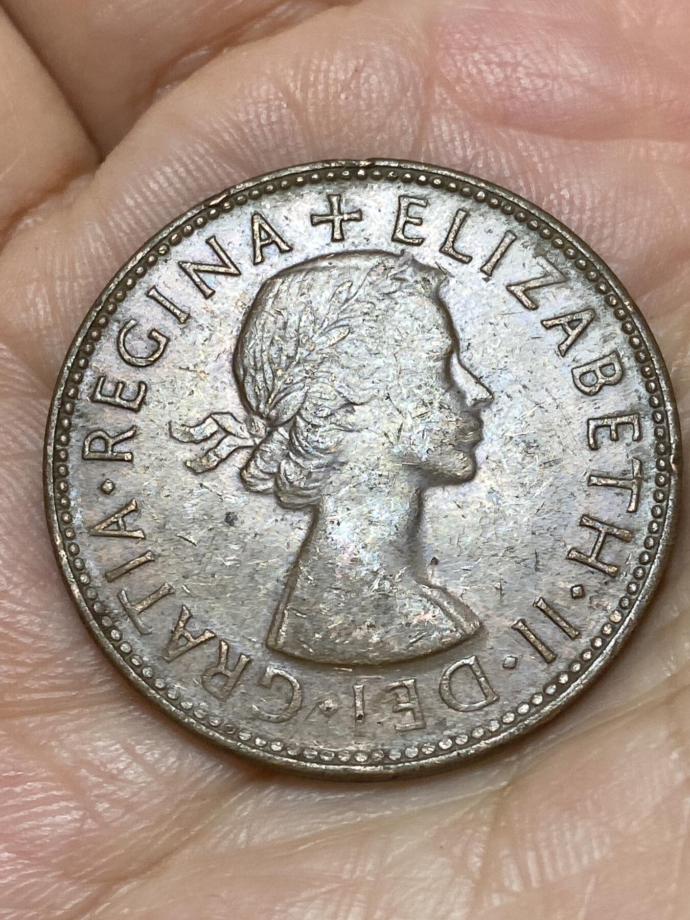 2026年第二十六场(总第一百九十五场）外国好品散币场(免佣金) 澳大利亚🇦🇺1953单年份1便士(伊丽莎白二世加冕年，青年桂冠第一版，m版墨尔本造，Full Serif 5–全美术字体5版)