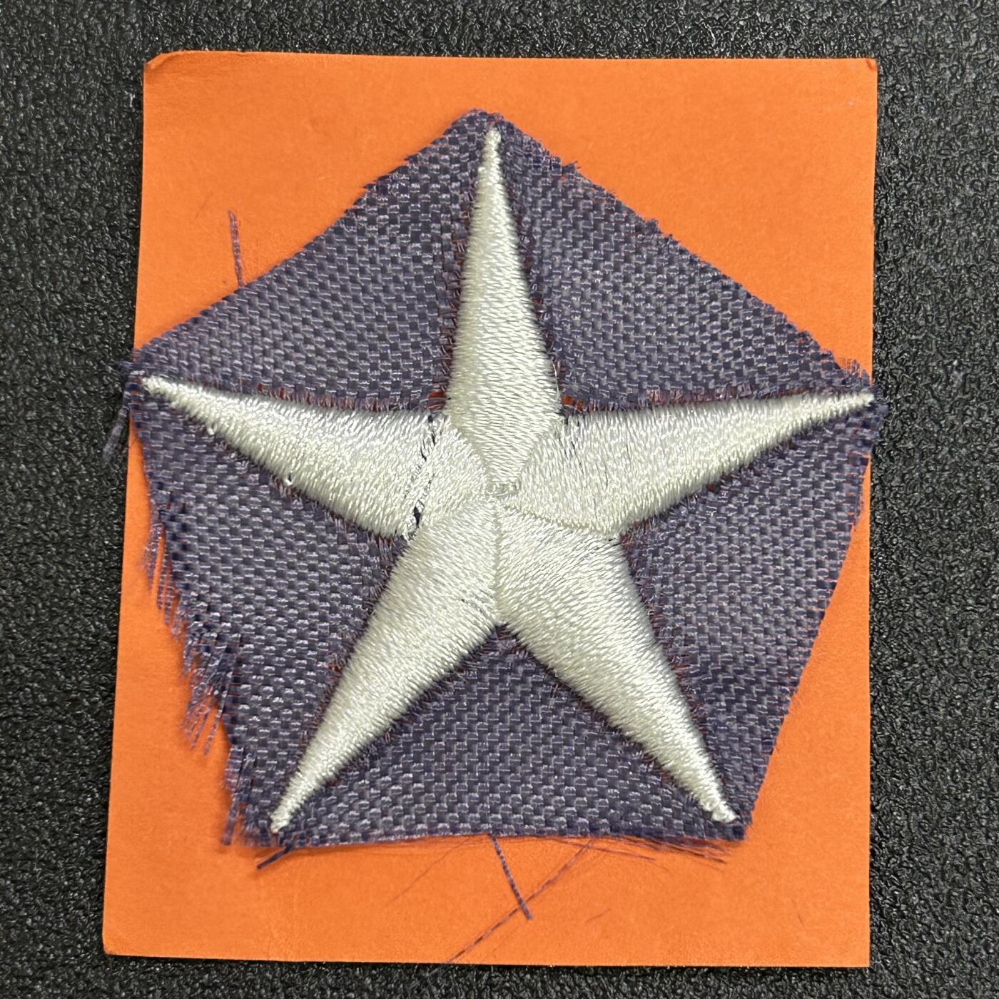 西秦中古拍卖第七十七期 2026马年新春专场 本场拍品年初九发出 美国金星服役旗 该旗帜用于表彰在冲突中牺牲的美国军人的家属。 旗帜上的金星代表逝去的军人。 通常由军人遗属或相关支持组织持有。