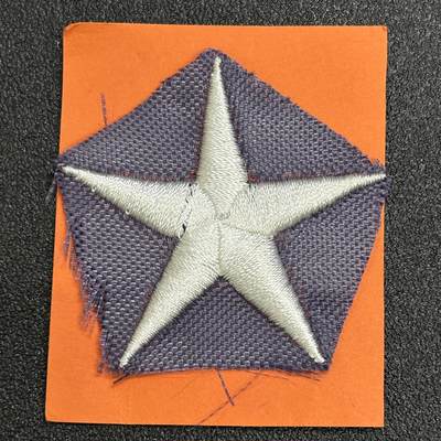 西秦中古拍卖第七十七期 2026马年新春专场 本场拍品年初九发出 - 美国金星服役旗 该旗帜用于表彰在冲突中牺牲的美国军人的家属。 旗帜上的金星代表逝去的军人。 通常由军人遗属或相关支持组织持有。