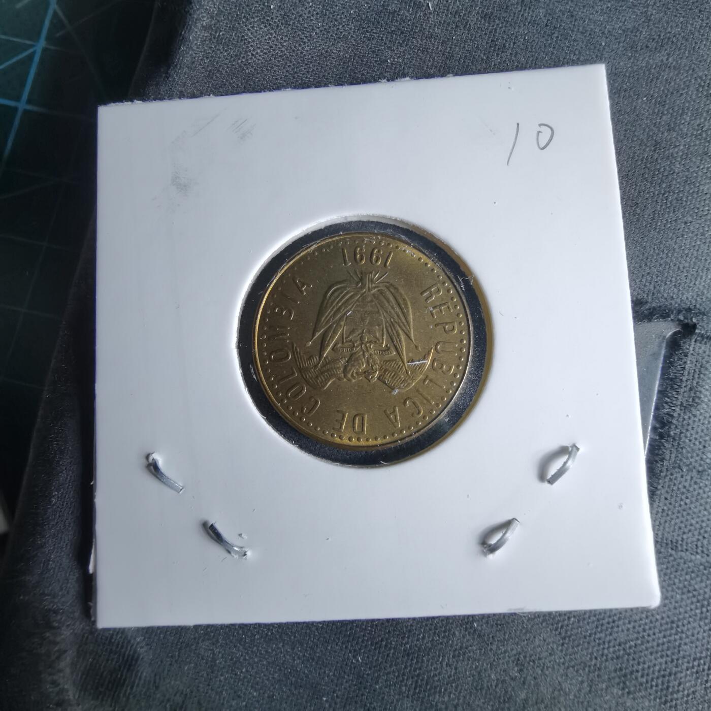 沼泽如烟--第995场 哥伦比亚1991年20比索