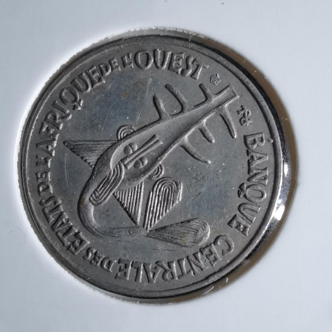 沼泽如烟--第995场 西非1975年50法郎