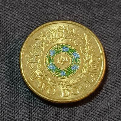 【游宝拍卖】丙午蛇马年第2期 - 澳大利亚2017年2元纪念币