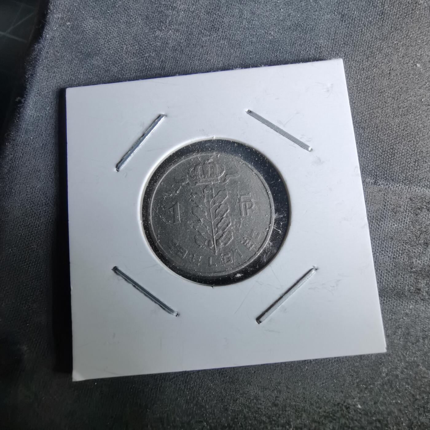 沼泽如烟--第993场 比利时1957年1法郎