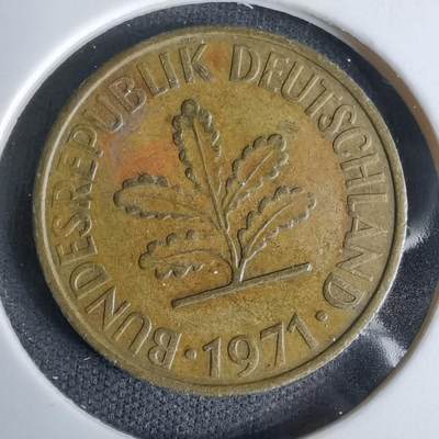 沼泽如烟--第994场 - 德国1971年10芬尼