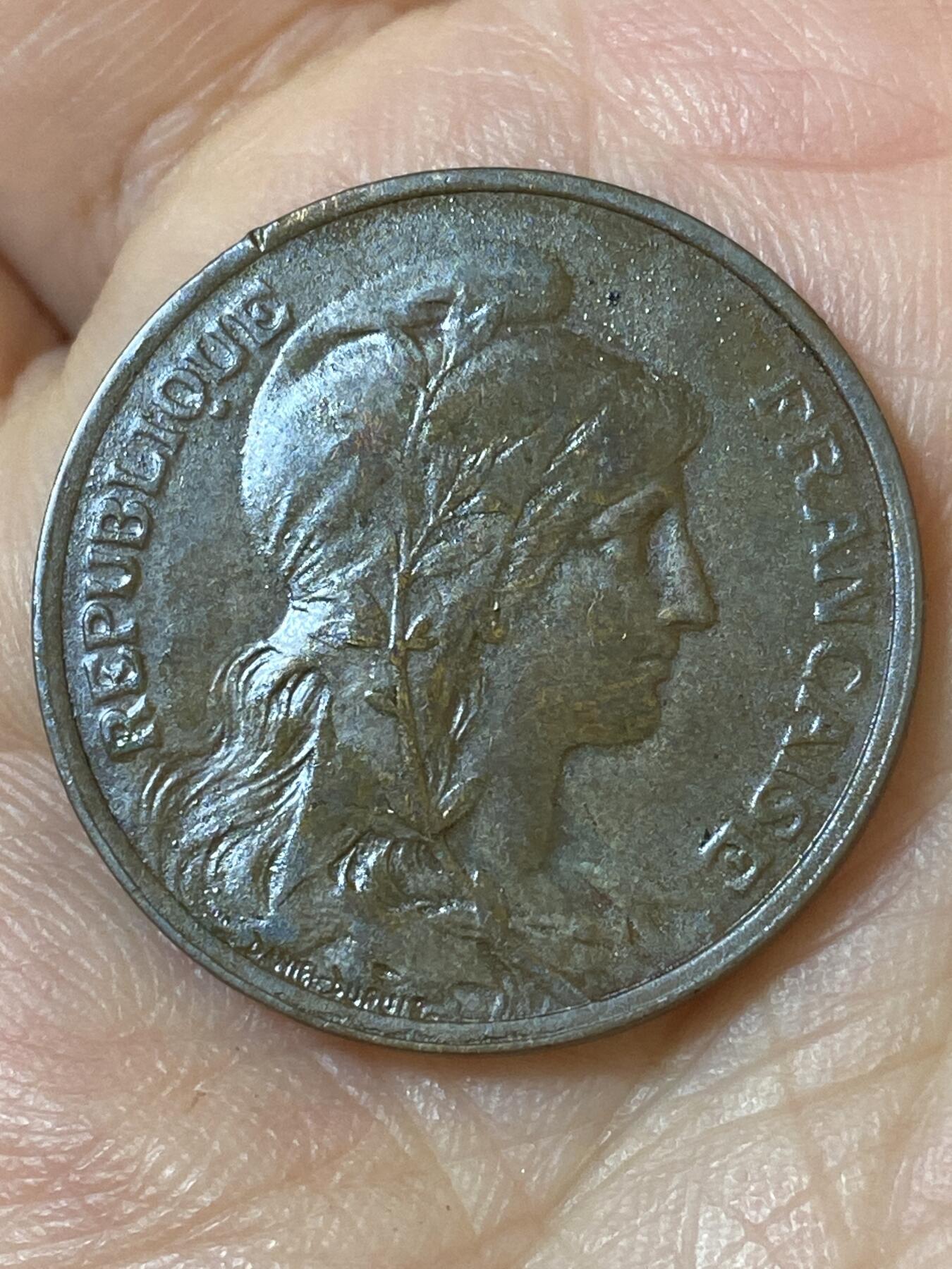 2026年第二十五场(总第一百九十四场）外国好品散币场(免佣金) 法兰西第三共和国1916年5生丁(S版星标马德里造)