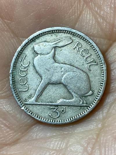 2026年第二十五场(总第一百九十四场）外国好品散币场(免佣金) - 爱尔兰🇮🇪1942年3便士(共和国时期第一套第二版)