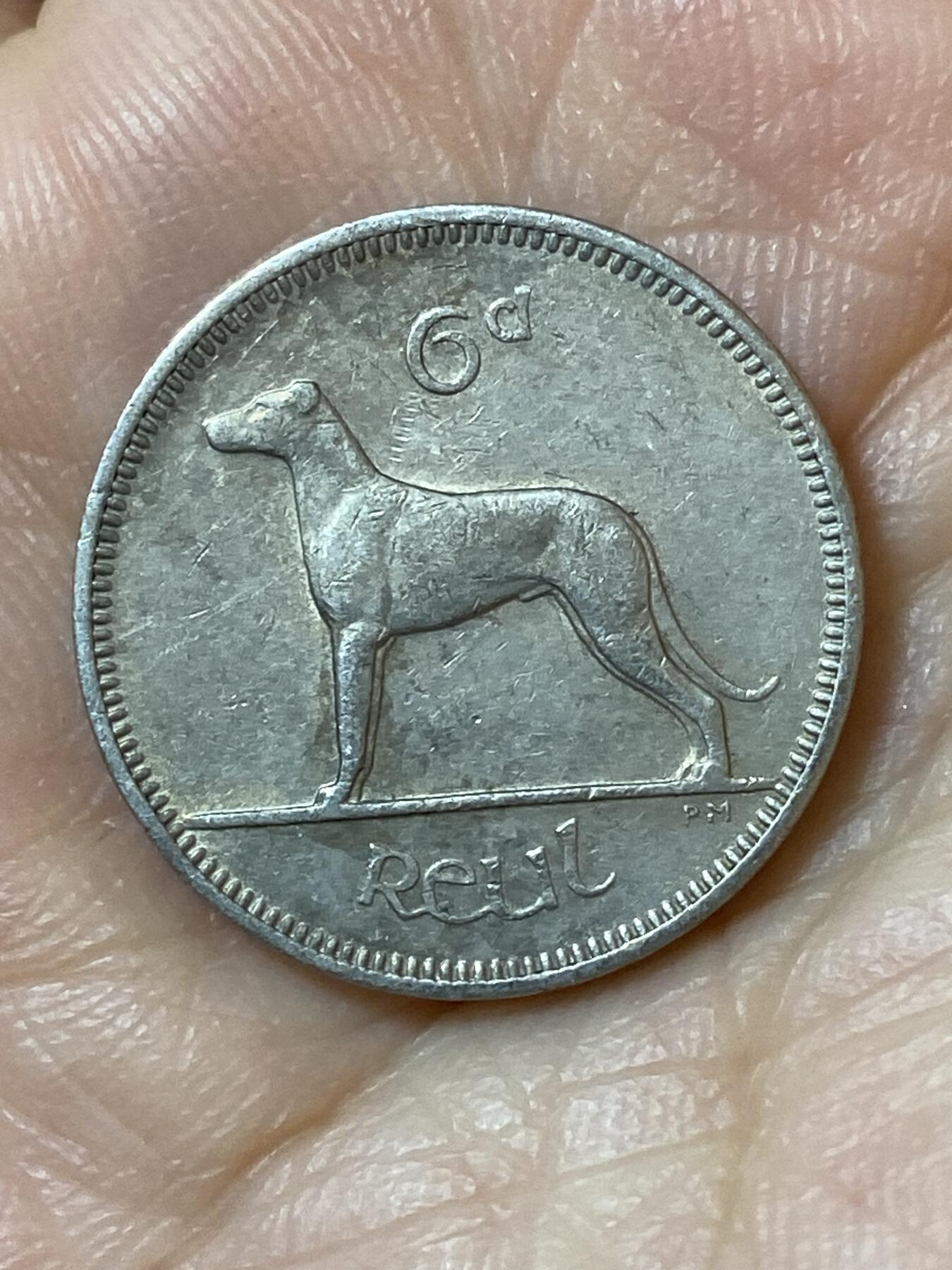 2026年第二十五场(总第一百九十四场）外国好品散币场(免佣金) 爱尔兰🇮🇪1958年6便士(共和国时期第一套第二版)