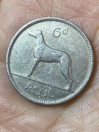 2026年第二十五场(总第一百九十四场）外国好品散币场(免佣金) - 爱尔兰🇮🇪1950年6便士(共和国时期第一套第二版)