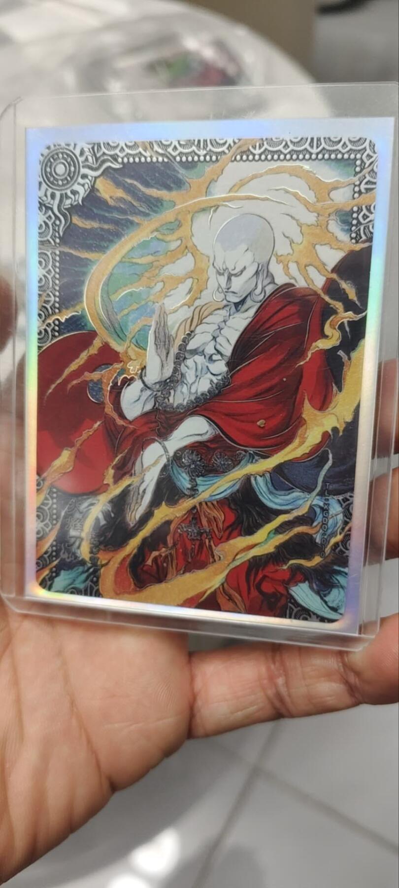 秋原瞳的小店第三十六期（年终大促3/3.敬请期待，大家先过年吧，来年再会） 卡游金庸天龙八部丹青——火焰刀美品