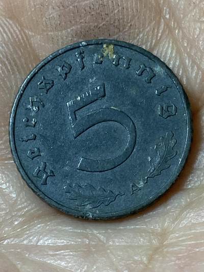 2026年第二十五场(总第一百九十四场）外国好品散币场(免佣金) - 好品–德意志第三帝国1941年5芬尼(A标，柏林造)