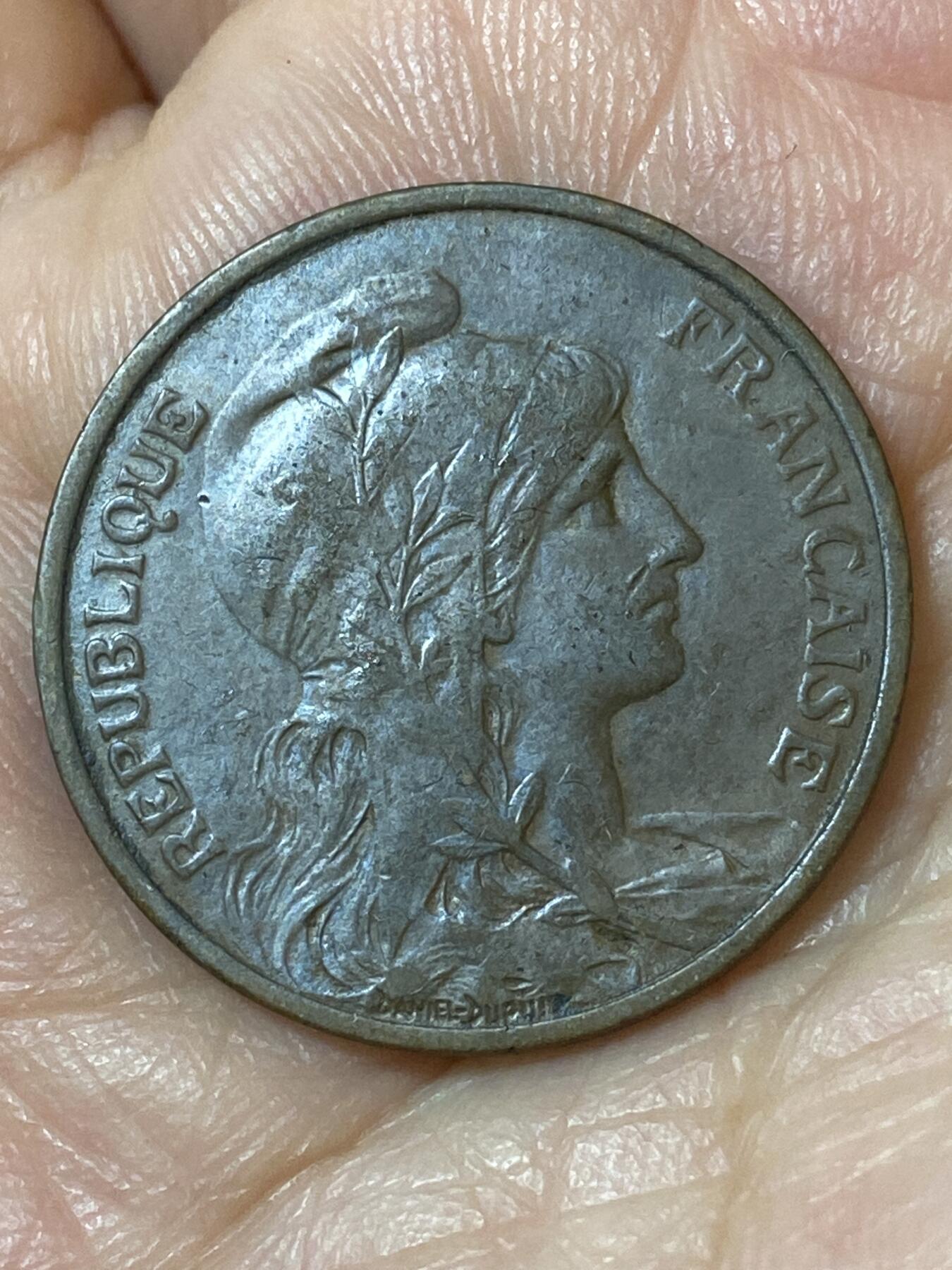 2026年第二十五场(总第一百九十四场）外国好品散币场(免佣金) 法兰西第三共和国1914年5生丁