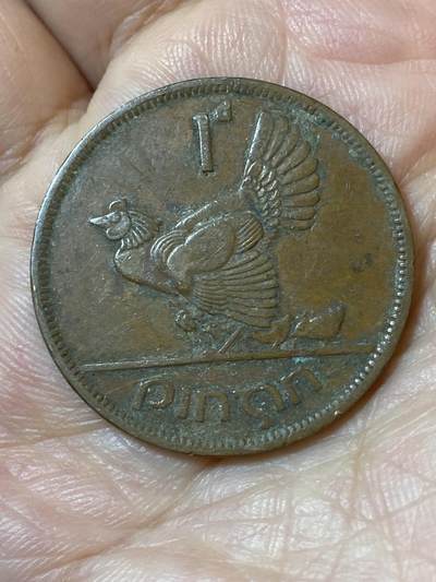 2026年第二十五场(总第一百九十四场）外国好品散币场(免佣金) - 爱尔兰🇮🇪1949年1便士(共和国时期第一套)