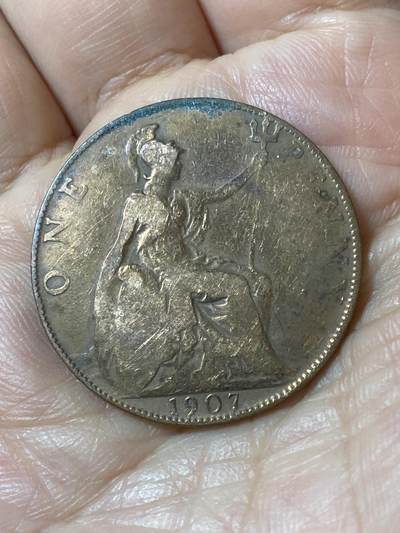 2026年第二十五场(总第一百九十四场）外国好品散币场(免佣金) - 英国🇬🇧1907年1便士(爱德华七世时期)