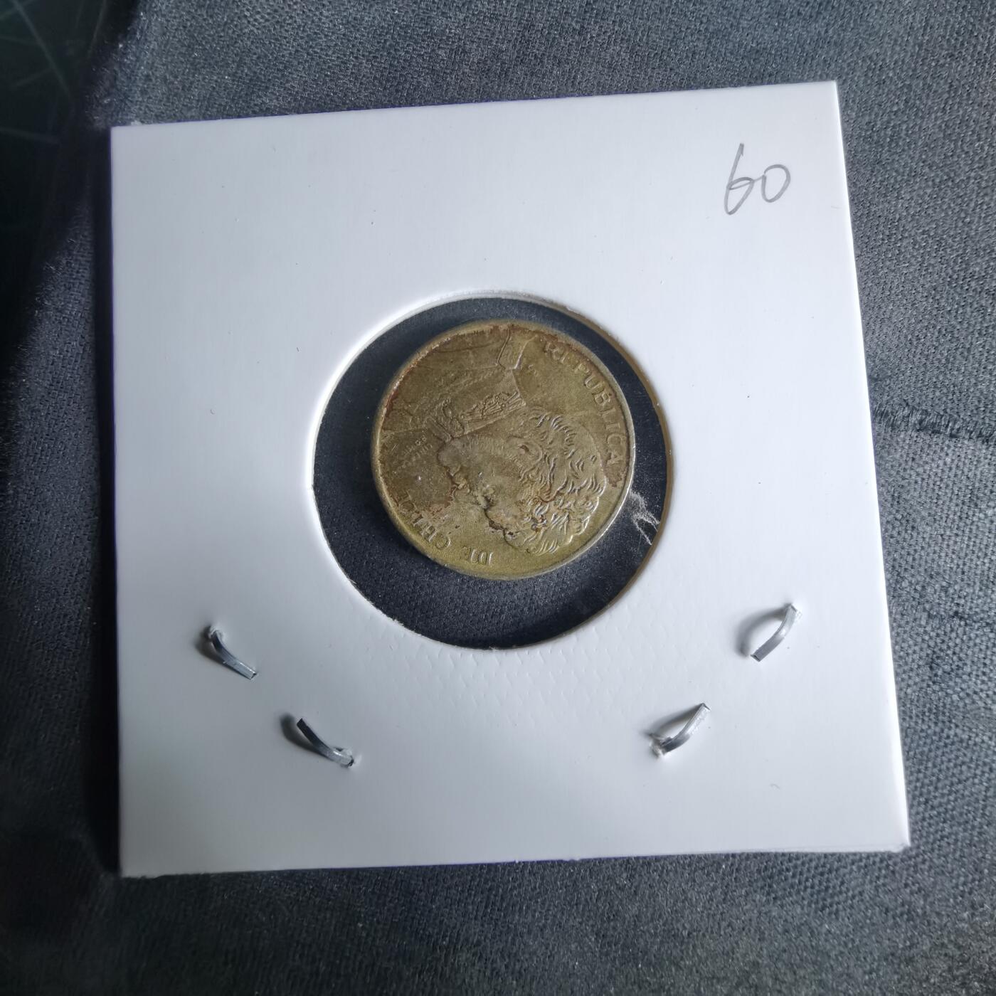 沼泽如烟--第995场 智利1990年1比索