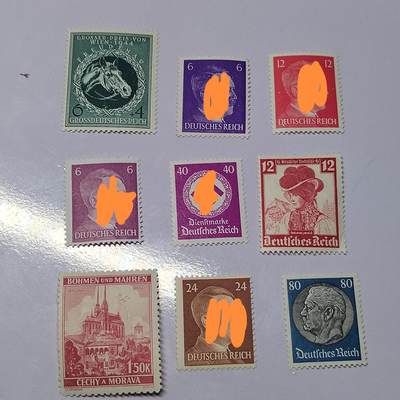 PCAI钱币  22-758  邮票邮品小专场 - 德国早期邮票