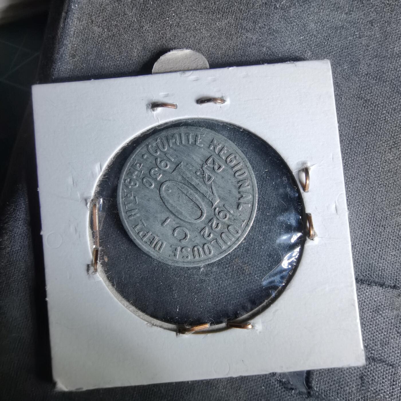 沼泽如烟--第993场 1930年法国图卢兹（Toulouse）发行的“拉丁联盟”紧急代用币（Necessity Token）