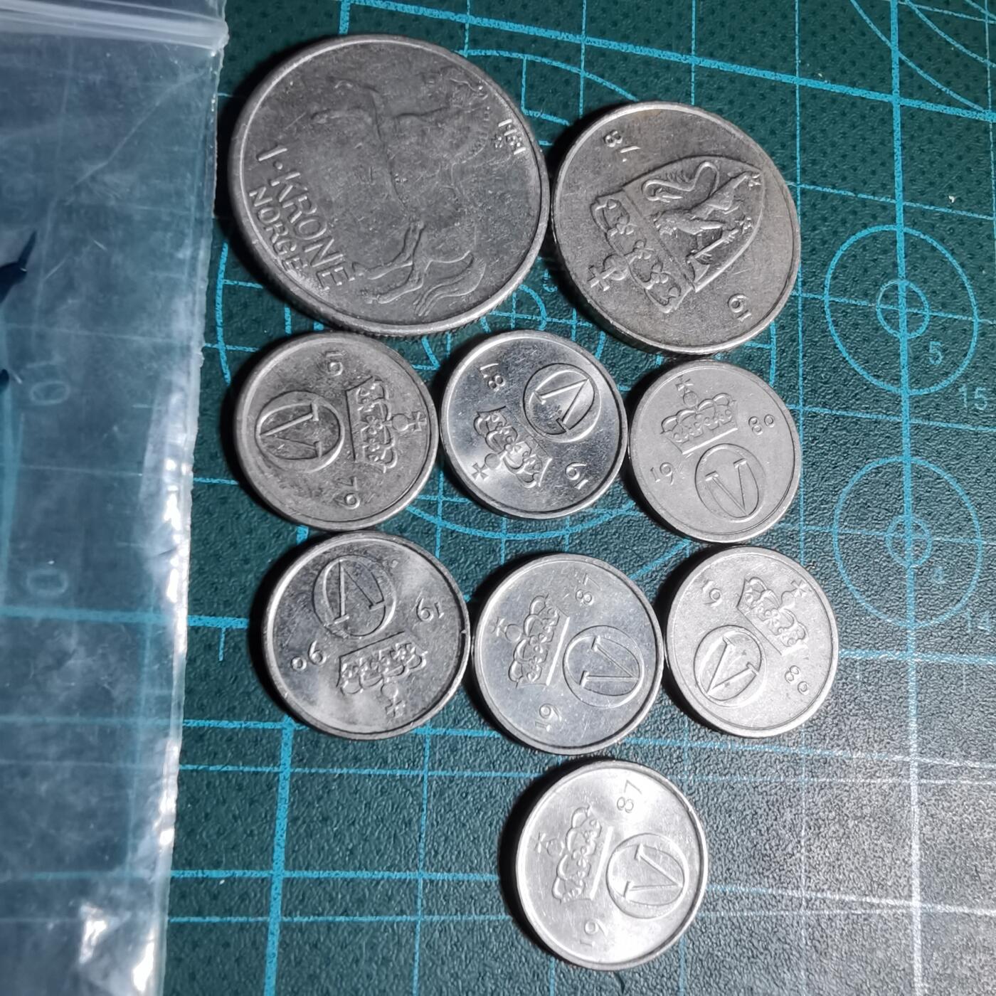 沼泽如烟--第995场 挪威散币九枚