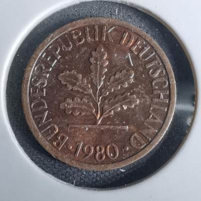 沼泽如烟--第994场 - 德国1980年1芬尼