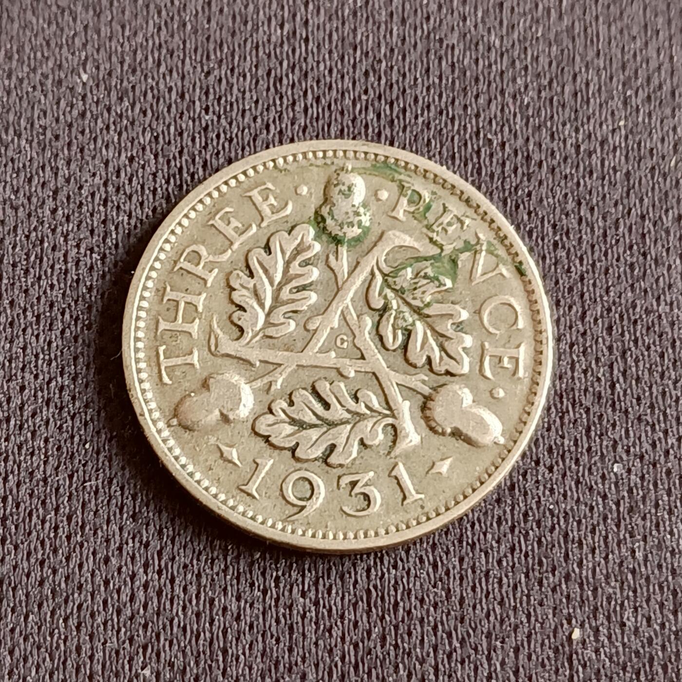 【游宝拍卖】丙午蛇马年第2期 英国1931年3便士银币