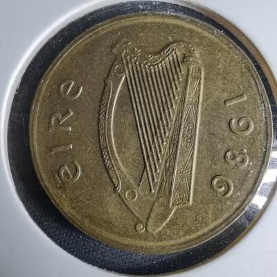 沼泽如烟--第995场 - 爱尔兰1986年20便士