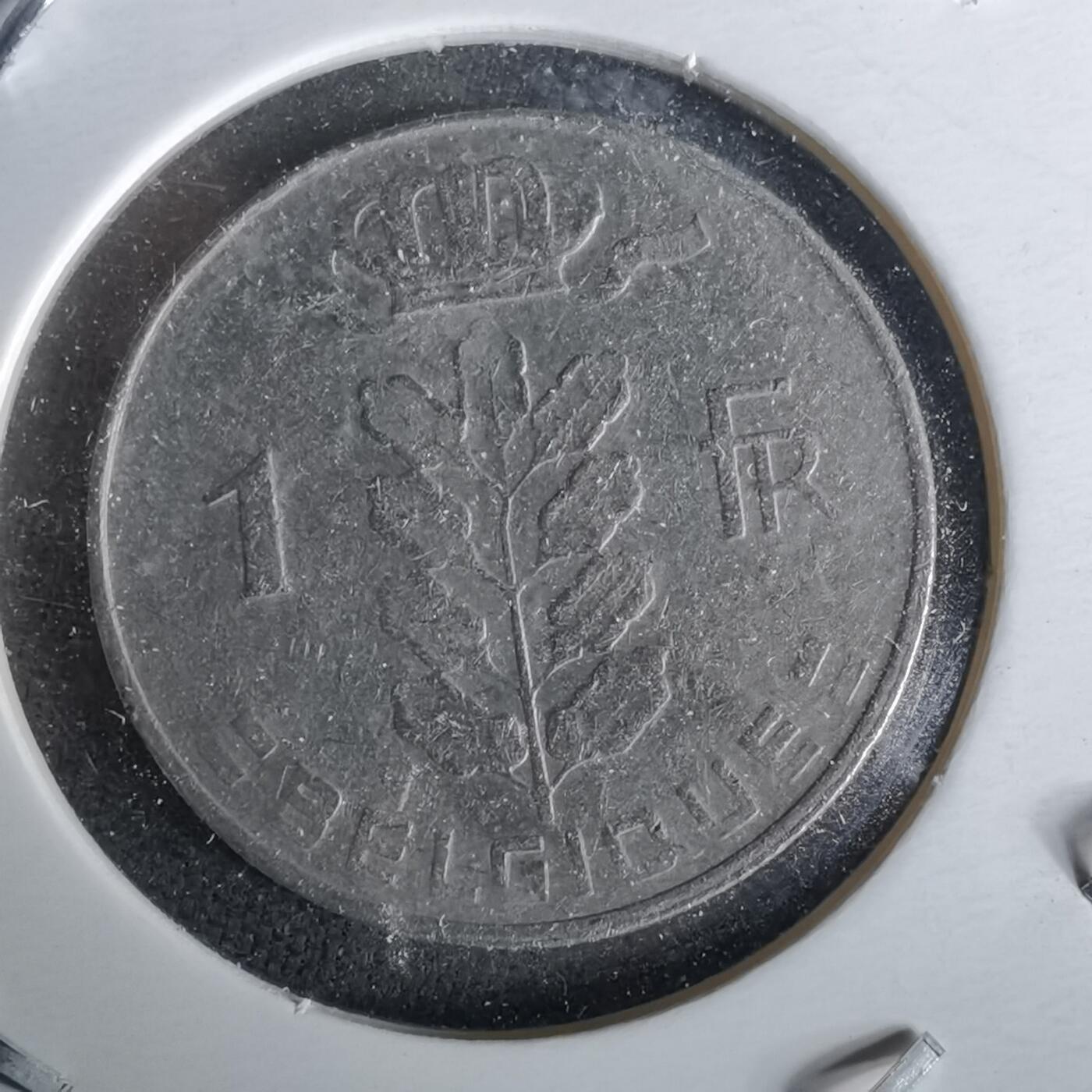 沼泽如烟--第993场 比利时1972年1法郎