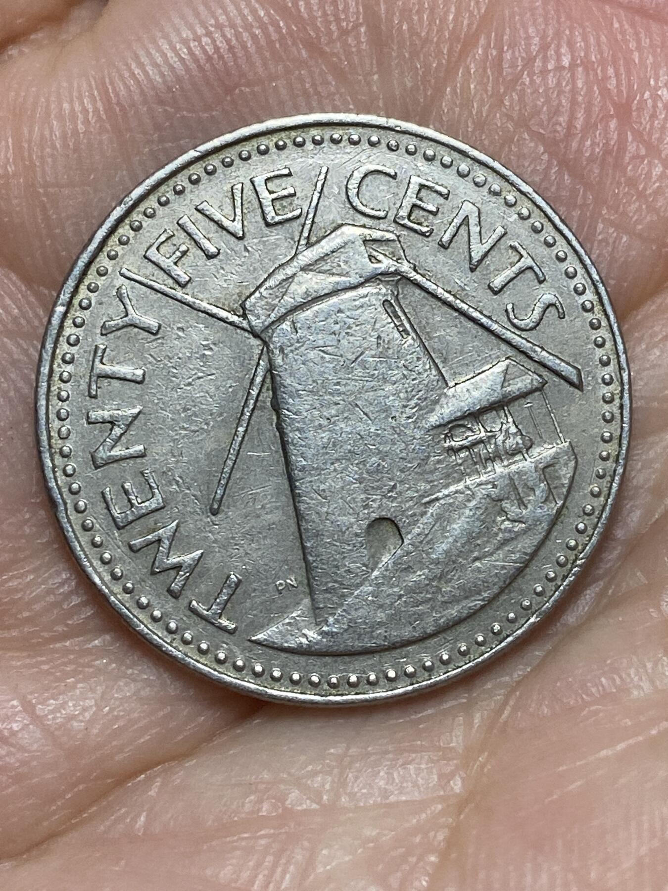 2026年第二十六场(总第一百九十五场）外国好品散币场(免佣金) 巴巴多斯🇧🇧1978年25分(第一版)