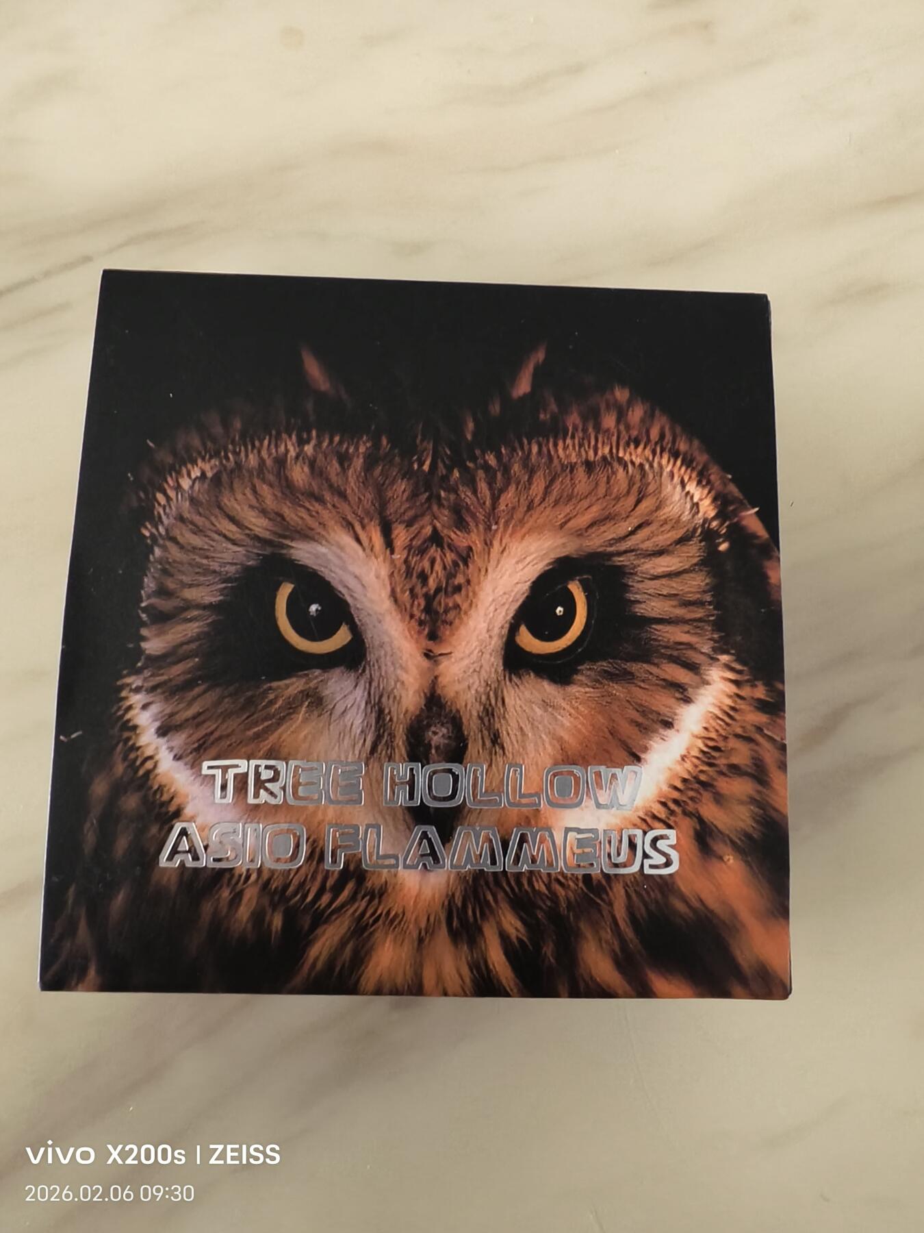 昊象达收藏银币拍卖第二场 2025年萨摩亚1盎司999银树洞系列超高浮雕仿古纪念银币 2025-短耳鸮