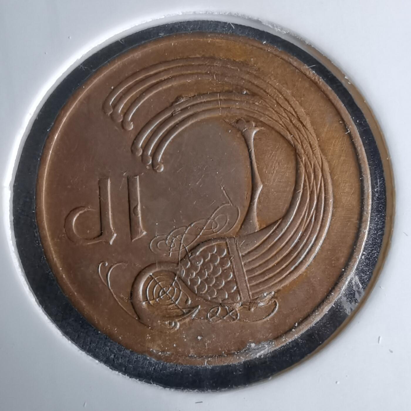 沼泽如烟--第995场 爱尔兰1988年1便士