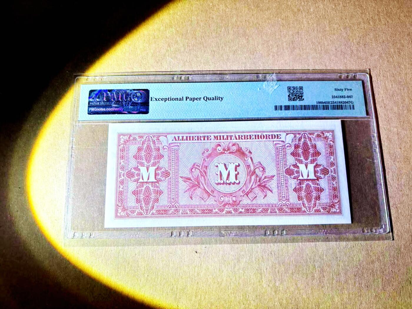 【Blue Auction】世界纸币精拍第787期——18级TOP拍卖/信誉/品质/专业/高效💫  德国 1944年1000马克 PMG65EPQ 