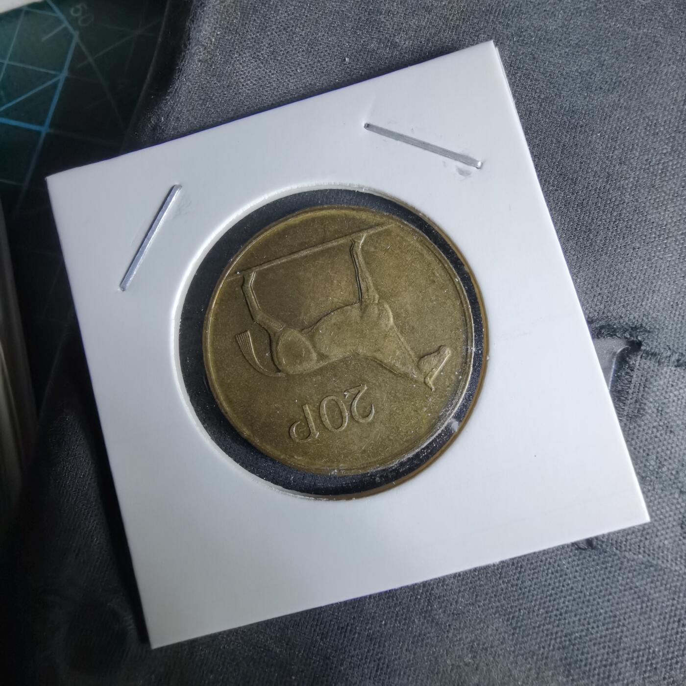 沼泽如烟--第995场 爱尔兰1986年20便士