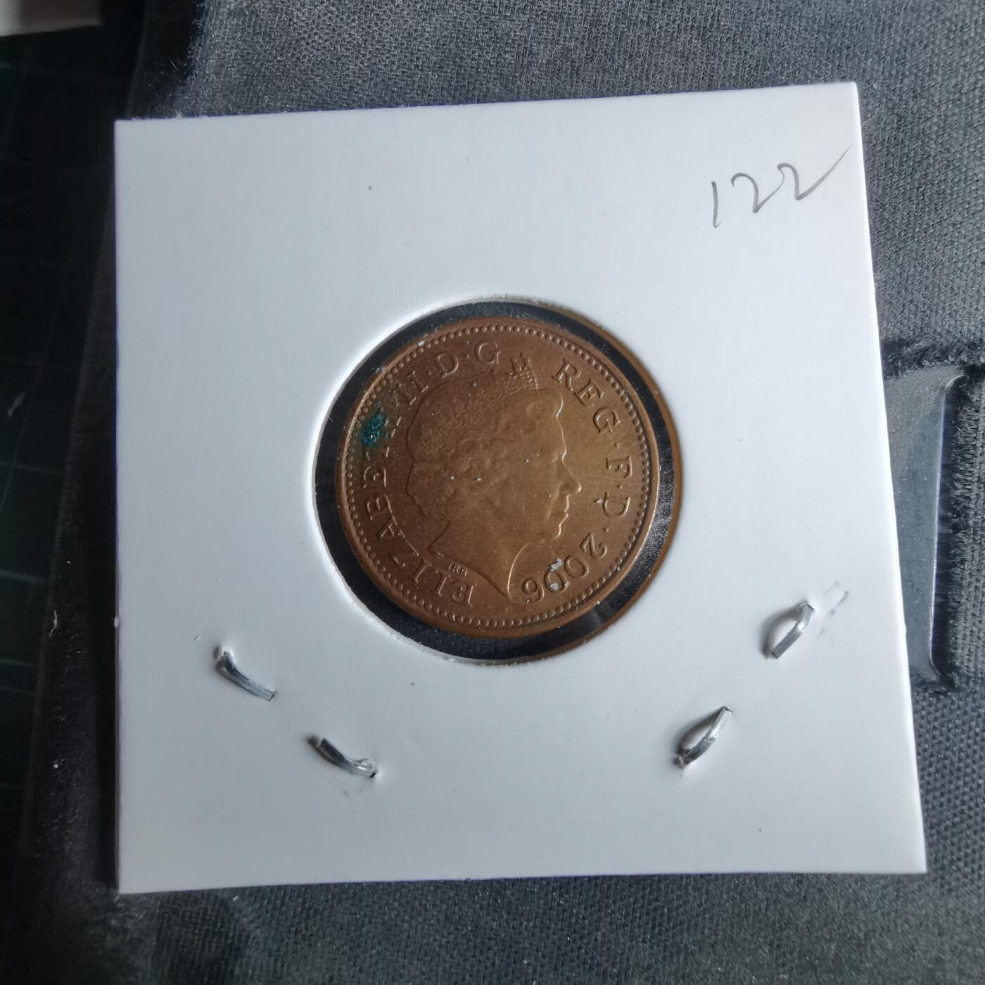 沼泽如烟--第995场 英国2006年1便士