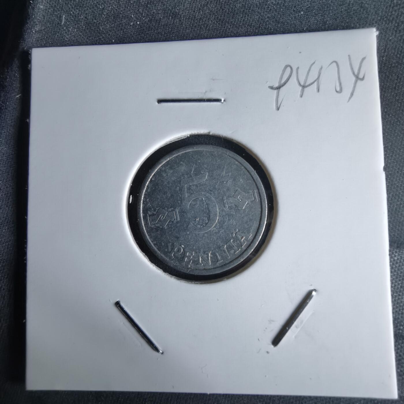 沼泽如烟--第994场 芬兰1978年5芬尼