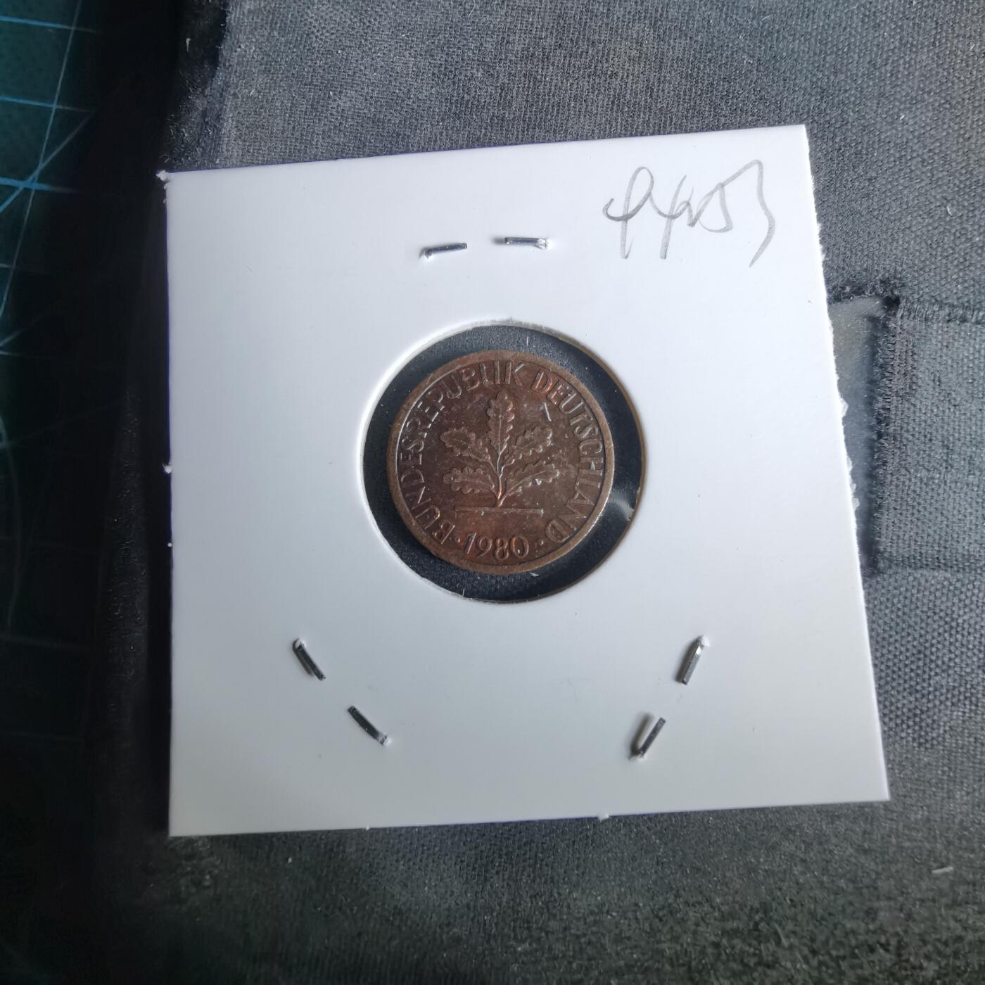 沼泽如烟--第994场 德国1980年1芬尼