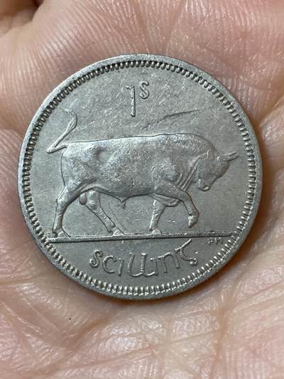 2026年第二十五场(总第一百九十四场）外国好品散币场(免佣金) - 爱尔兰🇮🇪1963年1先令(共和国时期第一套第二版)