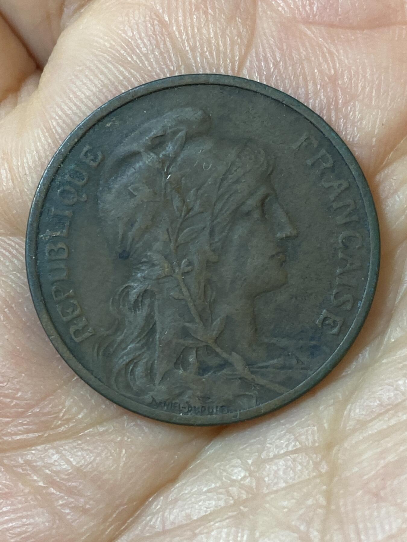 2026年第二十五场(总第一百九十四场）外国好品散币场(免佣金) 法兰西第三共和国1912年5生丁