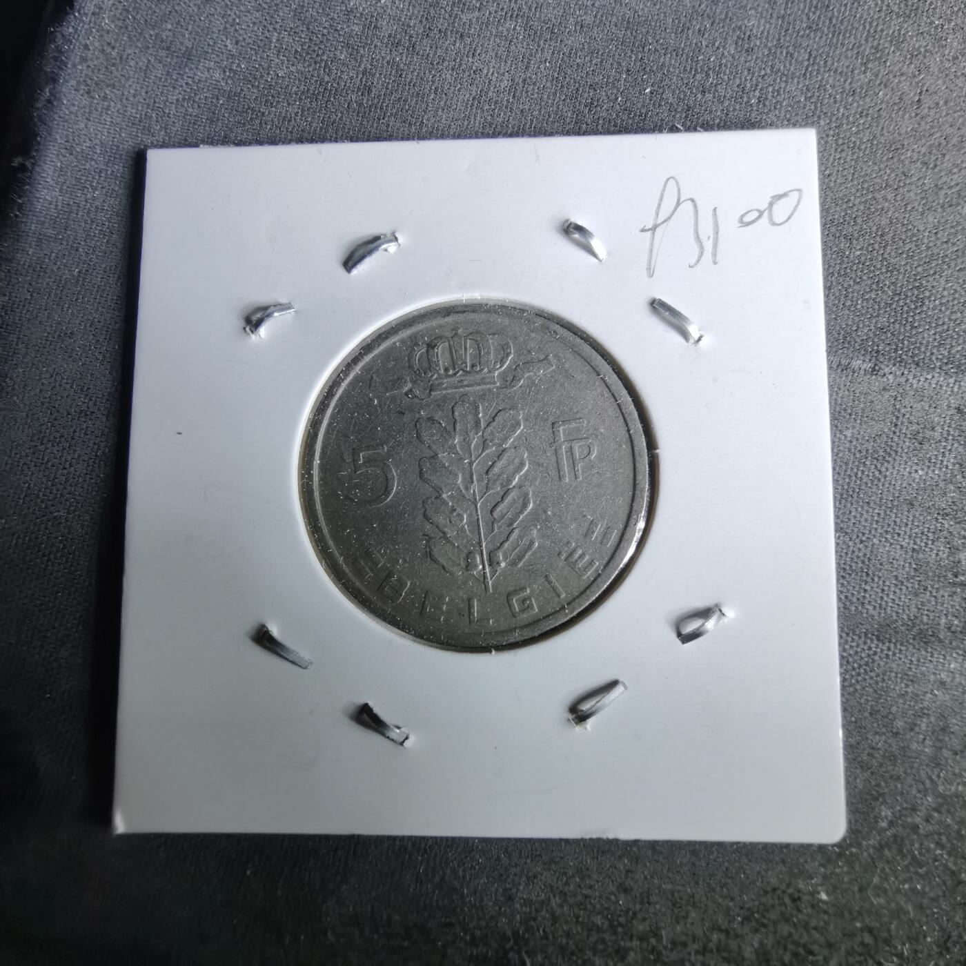 沼泽如烟--第993场 比利时1949年5法郎