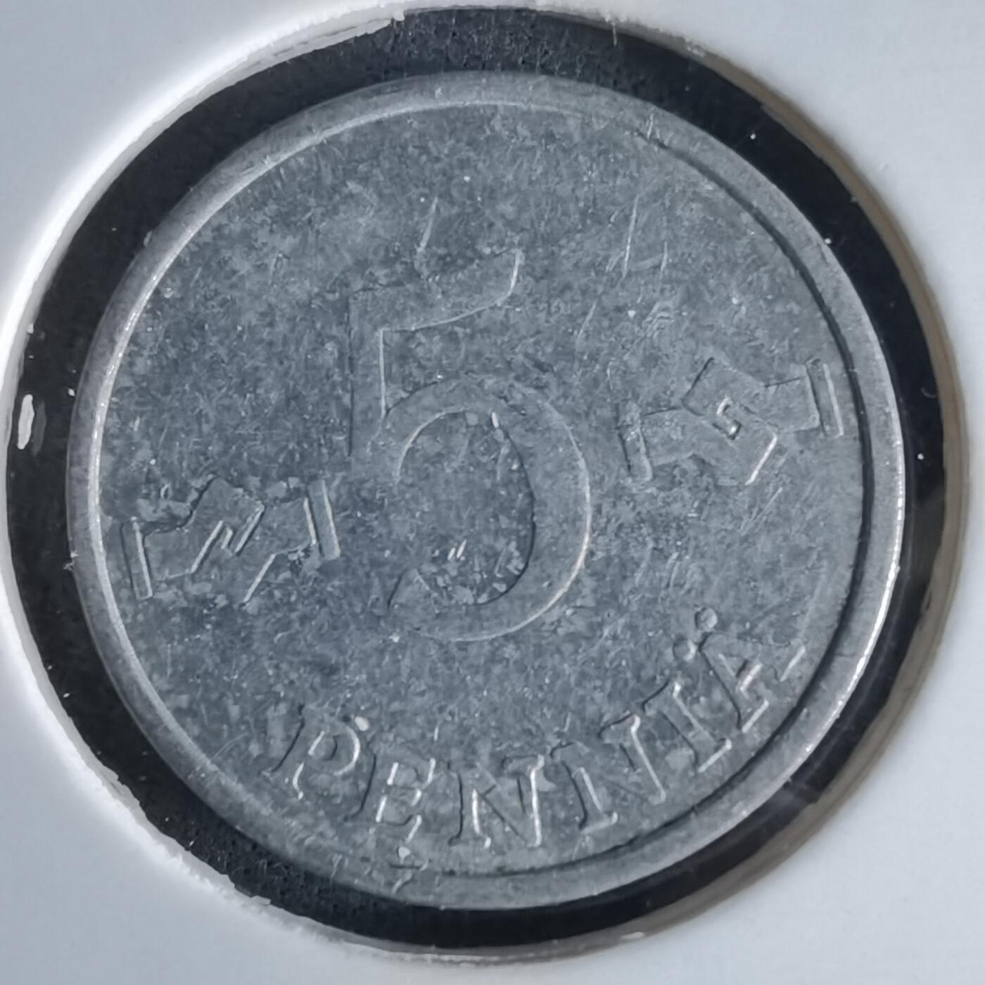 沼泽如烟--第994场 芬兰1978年5芬尼